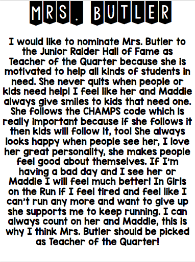 Nomination for Robin Butler